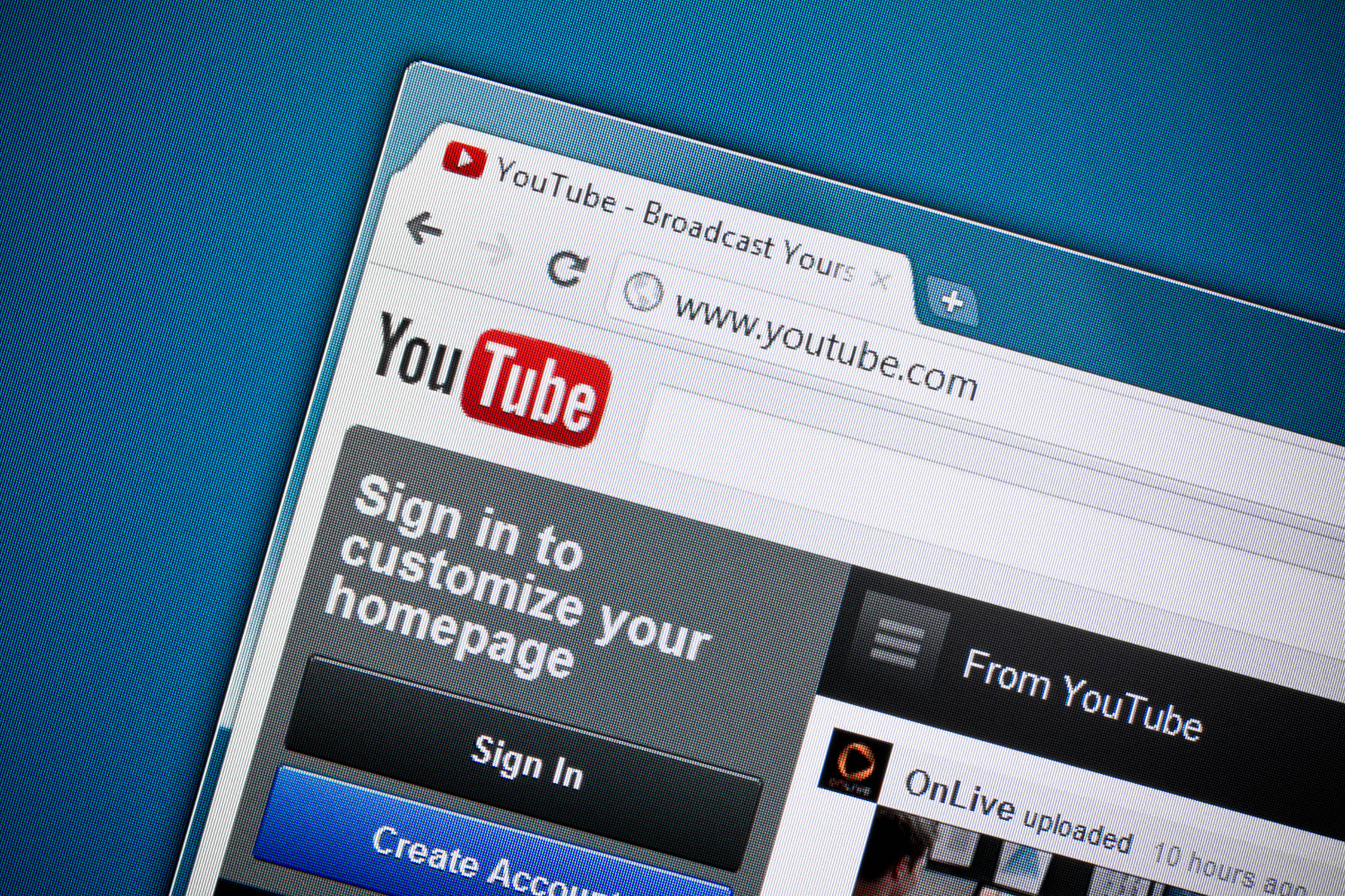 Time to turn to YouTube?