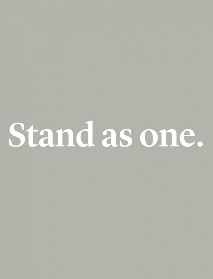 Stand as one – OneAgency coronavirus update
