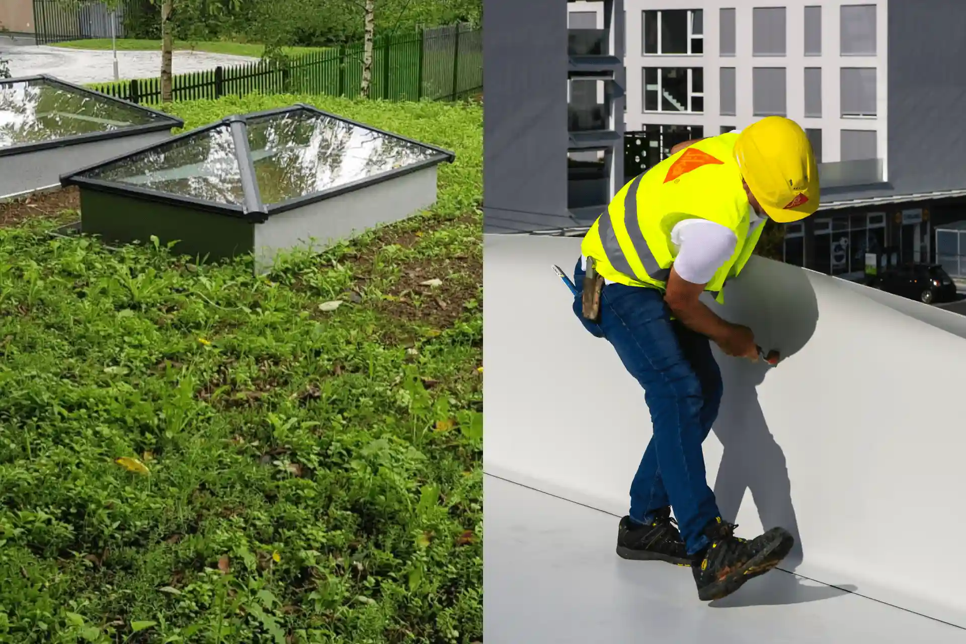 PR Agencey example photos for Sika roofing case study