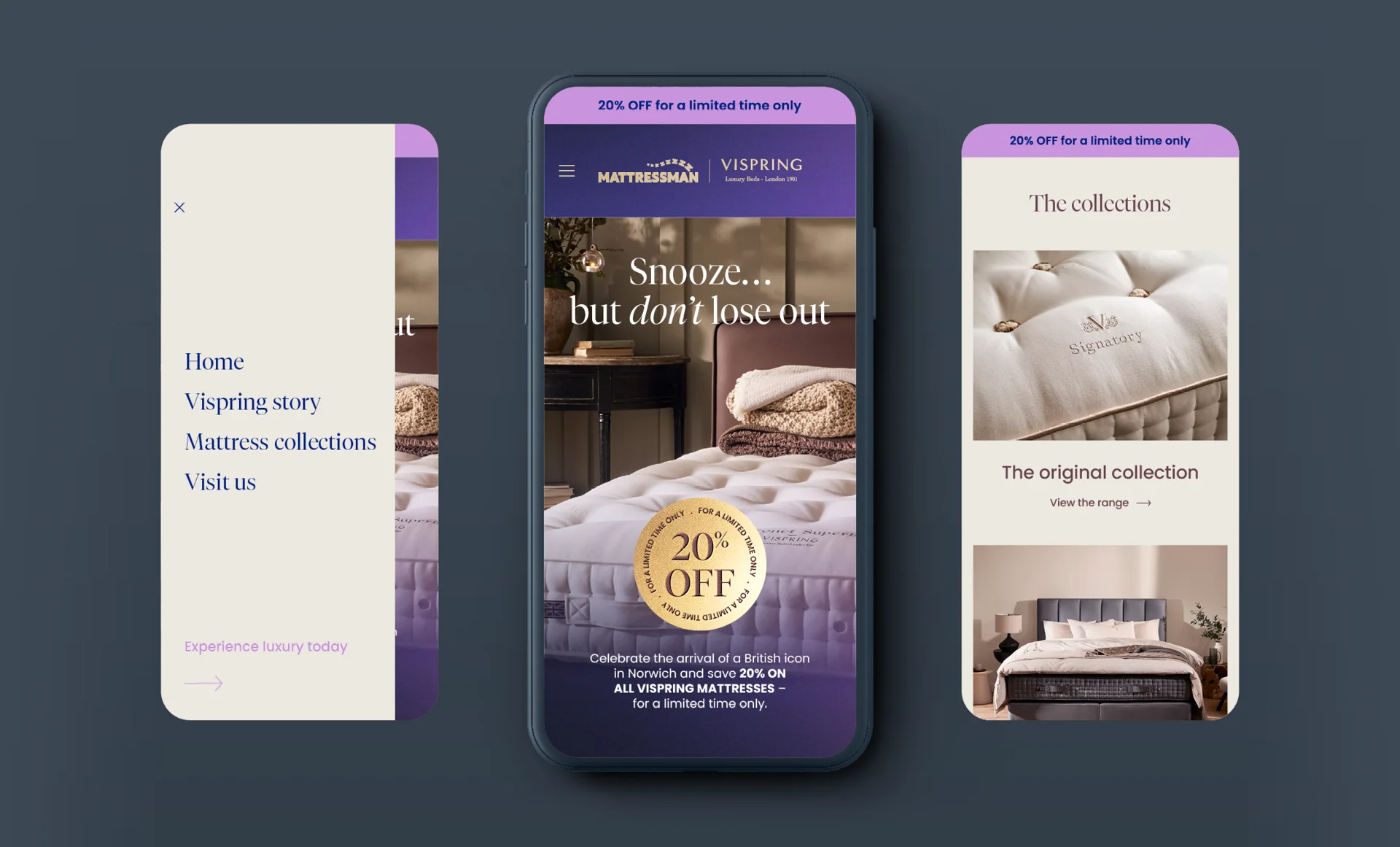 OneAgency Multi channle Marketing campaign for Mattressman