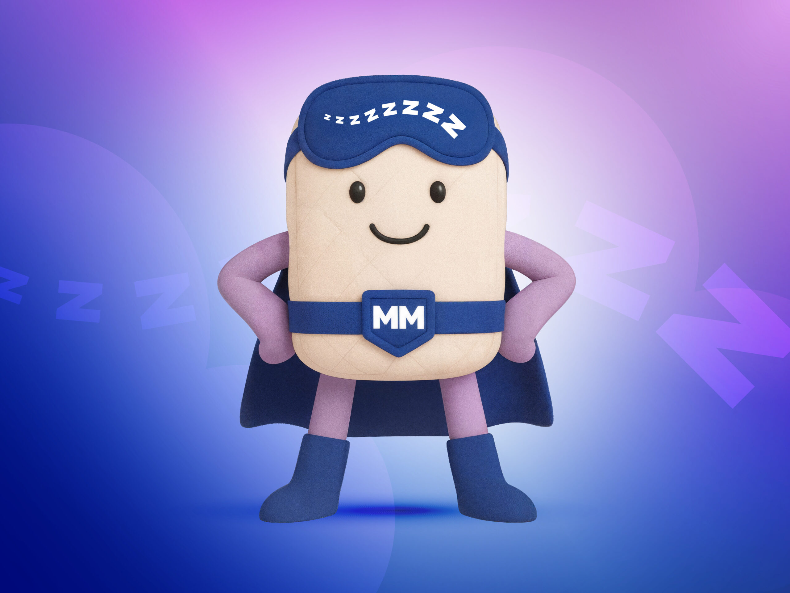 Relaunching an iconic brand mascot for Mattressman