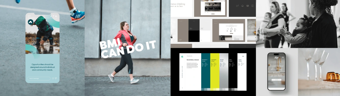 Award winning graphic design agency work examples